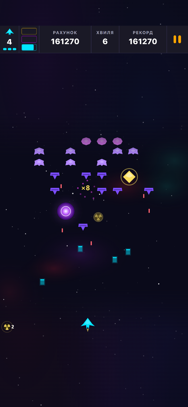 Геймплей на хвилі 6 із Кораблем-здобиччю та порталом Void Rift, обидва одночасно на екрані